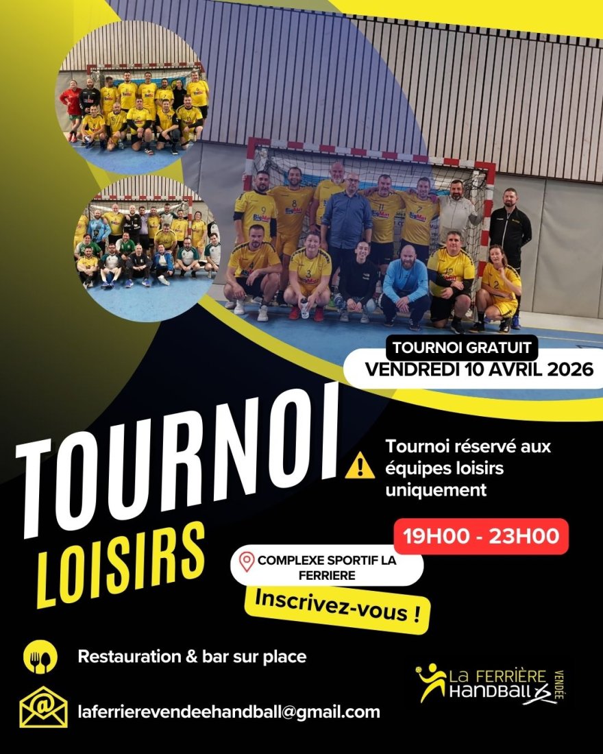 Tournoi réservé aux équipes loisirs